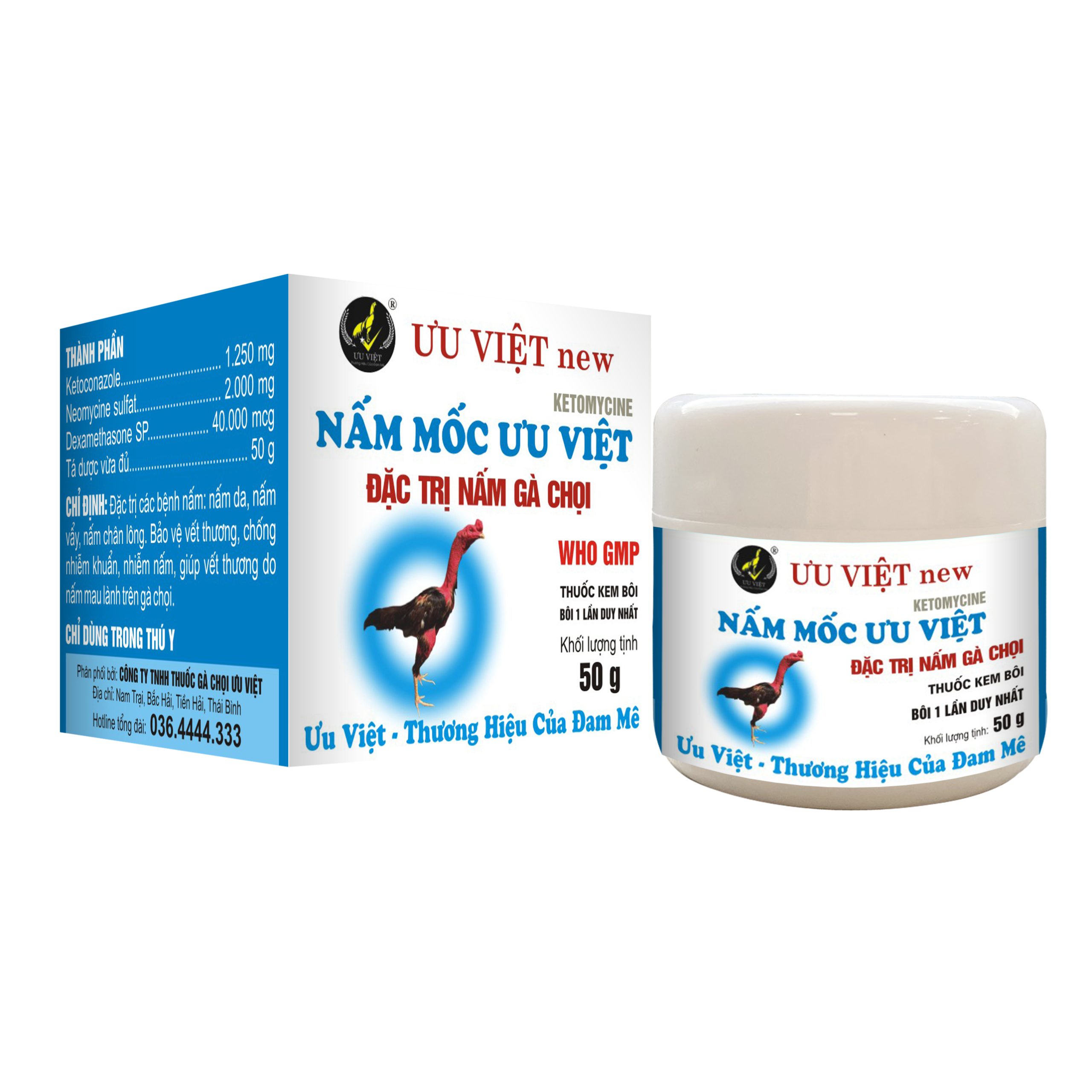 NEW NẤM MỐC ƯU VIỆT (Ketomycine) 50g