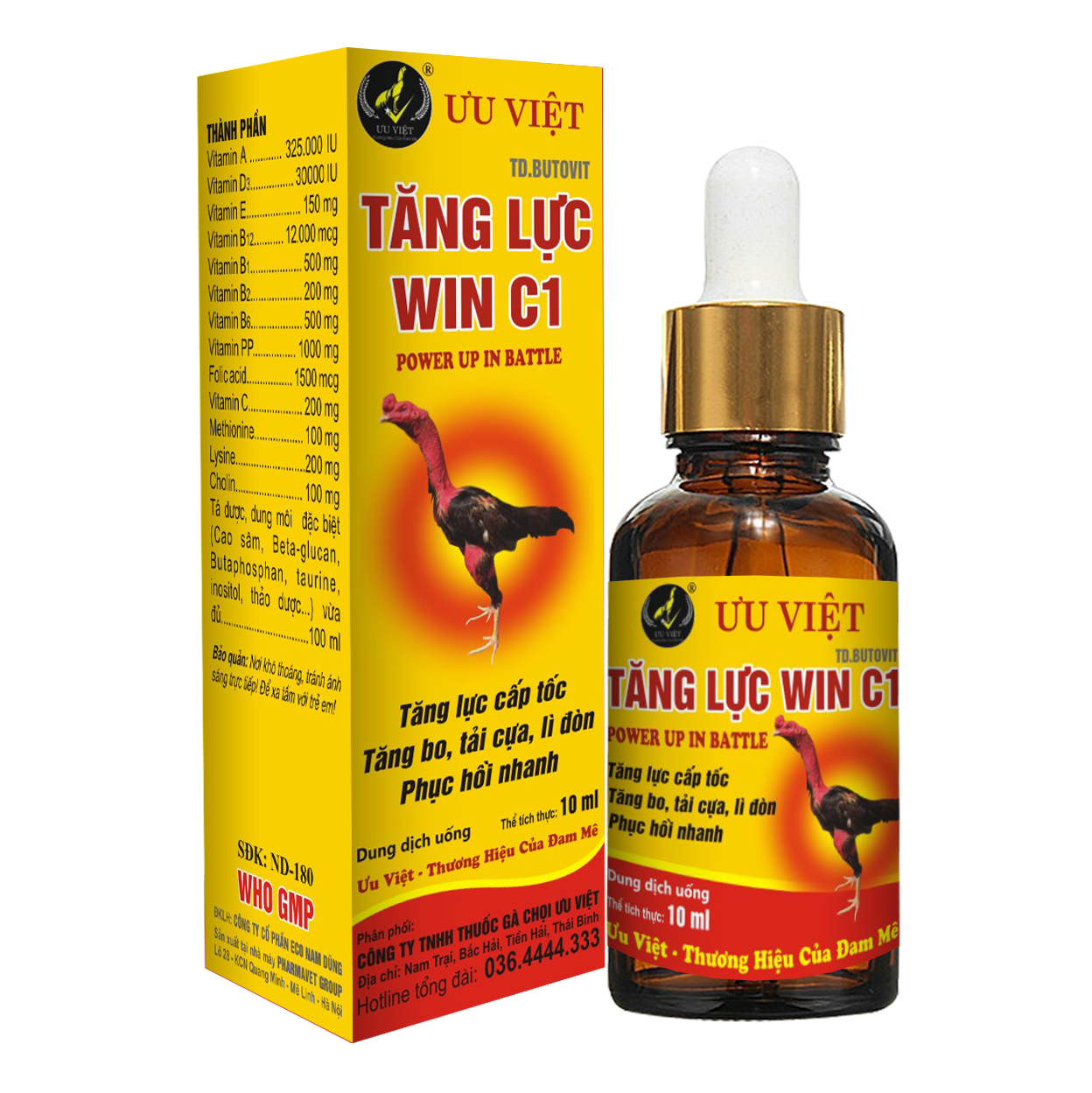 TĂNG LỰC WIN C1 (TD.Butovit) 10ml
