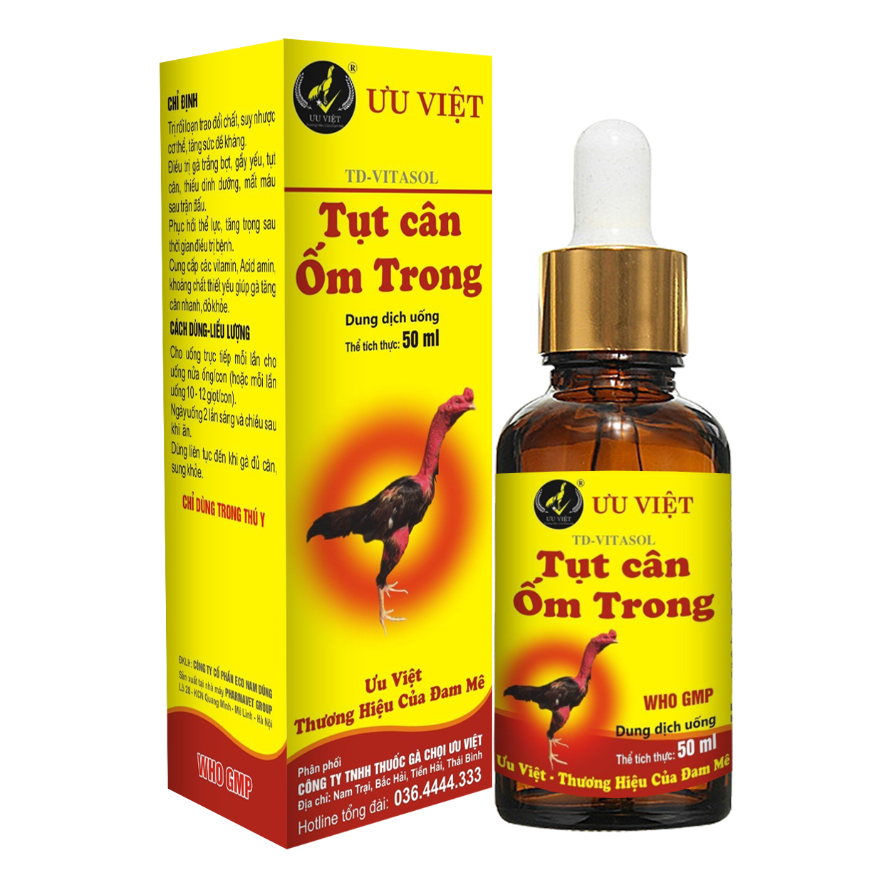 TỤT CÂN ỐM TRONG (TD-Vitasol) 50ml